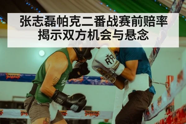 张志磊帕克二番战赛前赔率揭示双方机会与悬念